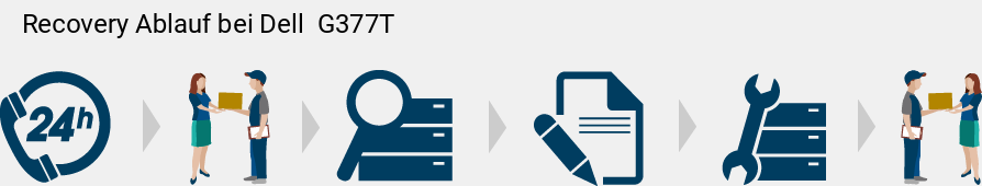 Recovery Ablauf bei Dell   G377T 
