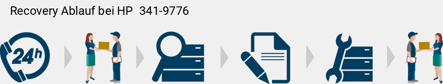 Recovery Ablauf bei HP   341-9776
