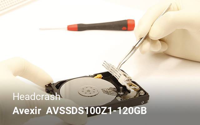 Headcrash Avexir   AVSSDS100Z1-120GB