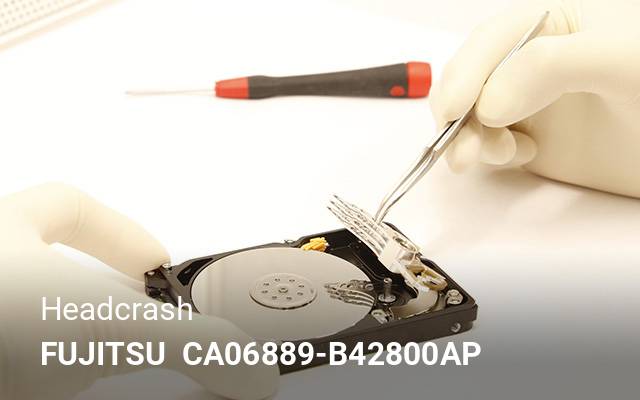 Headcrash FUJITSU   CA06889-B42800AP