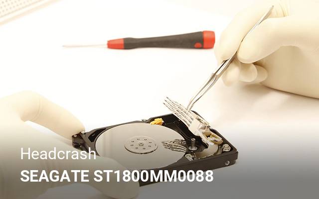 Headcrash SEAGATE  ST1800MM0088