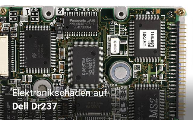 Elektronikschaden auf Dell  Dr237 