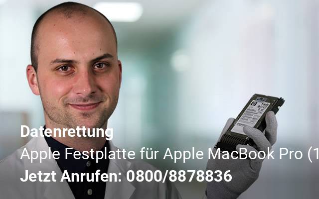 Datenrettung Apple  Festplatte für Apple MacBook Pro (15 Zoll-Early 2011), (15 Zoll-Late 2011)