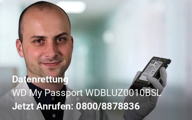 Datenrettung WD My Passport WDBLUZ0010BSL
