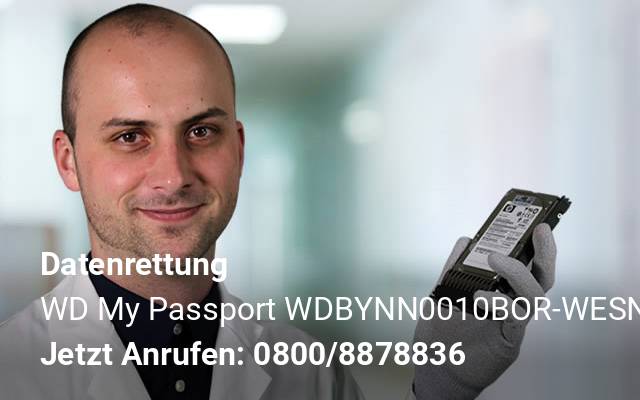 Datenrettung WD My Passport WDBYNN0010BOR-WESN