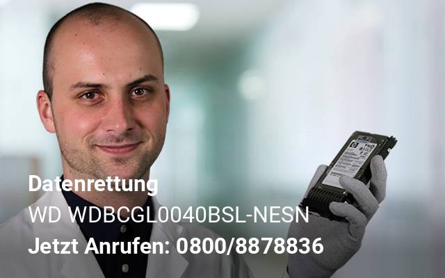 Datenrettung WD  WDBCGL0040BSL-NESN