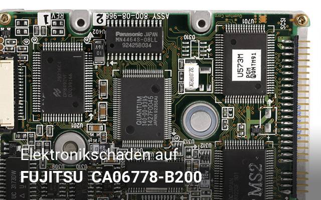 Elektronikschaden auf FUJITSU   CA06778-B200