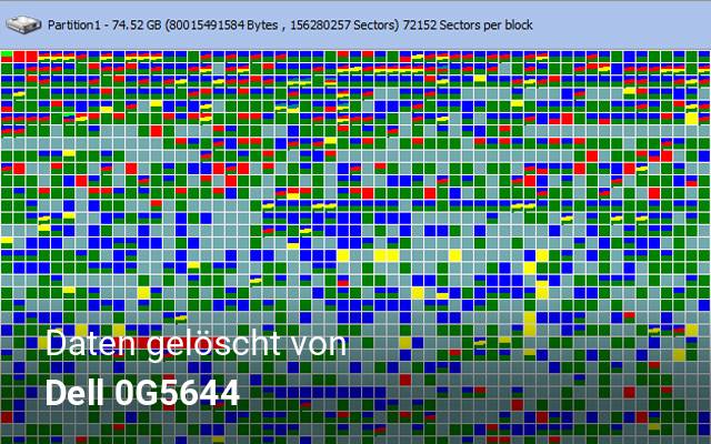 Daten gelöscht von Dell  0G5644 