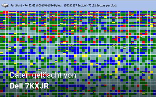 Daten gelöscht von Dell  7KXJR