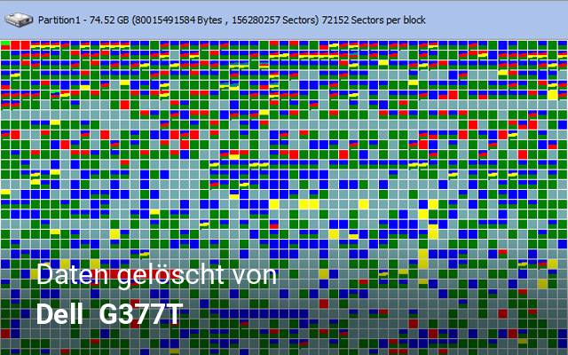 Daten gelöscht von Dell   G377T 