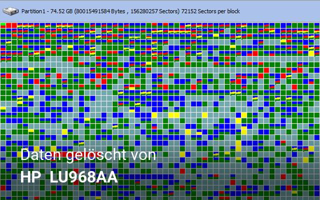 Daten gelöscht von HP   LU968AA