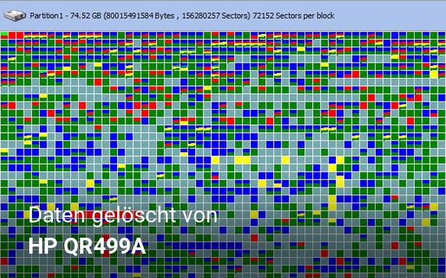 Daten gelöscht von HP  QR499A