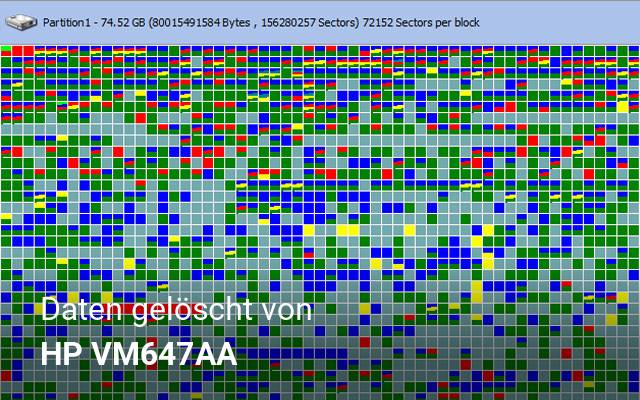 Daten gelöscht von HP  VM647AA