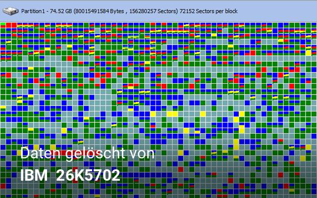 Daten gelöscht von IBM   26K5702 