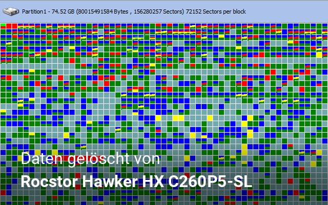 Daten gelöscht von Rocstor Hawker HX C260P5-SL