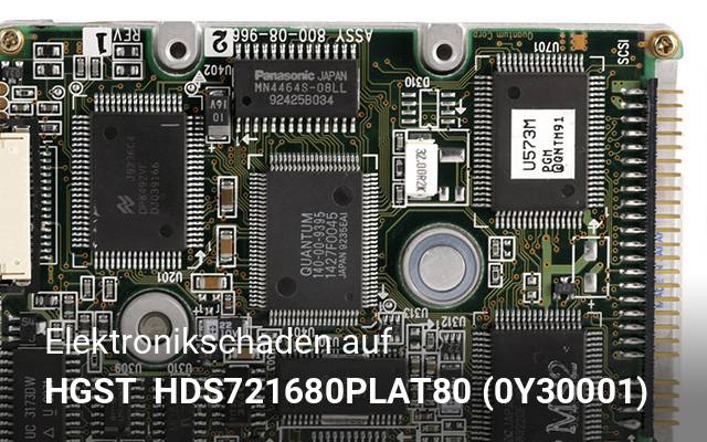 Elektronikschaden auf HGST   HDS721680PLAT80 (0Y30001)