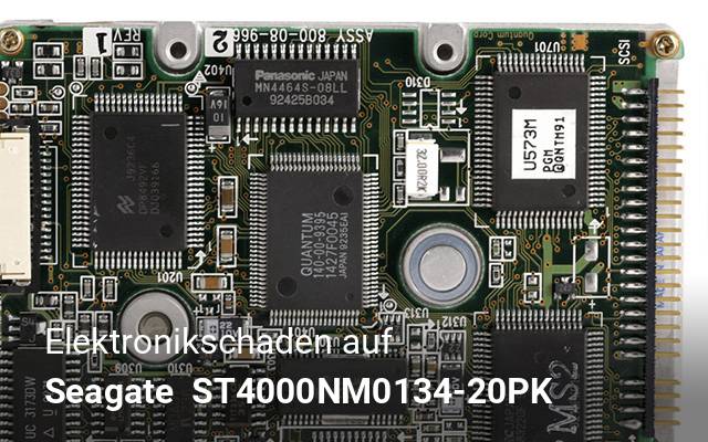 Elektronikschaden auf Seagate   ST4000NM0134-20PK